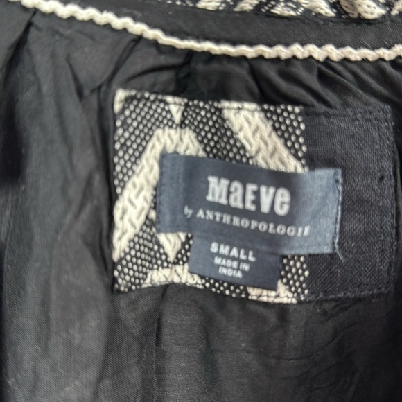 Anthropologie Maeve Dominique embroidered tunic dress size small. - Picture 5 of 12